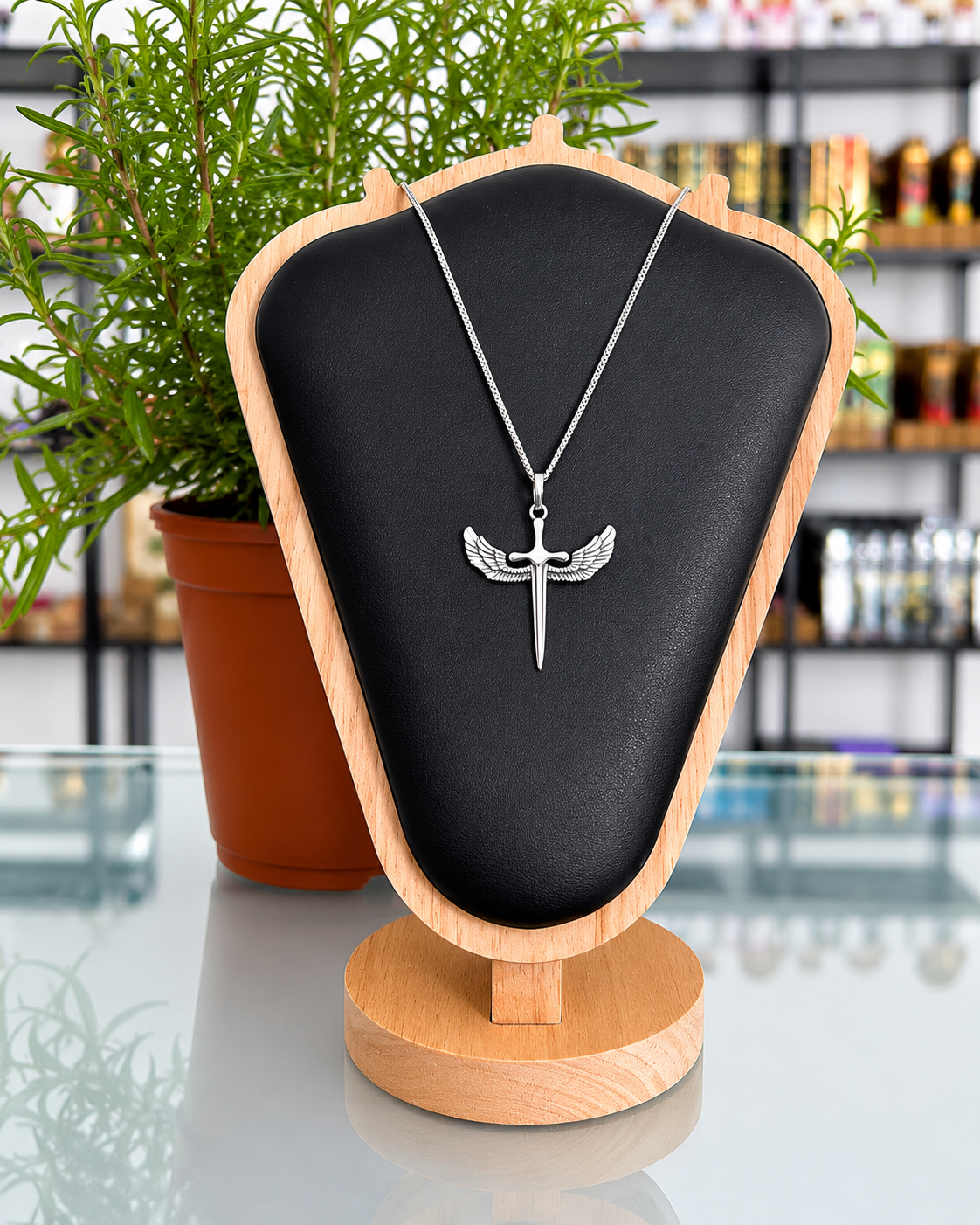 Colgante espada de San Miguel (plata 925)