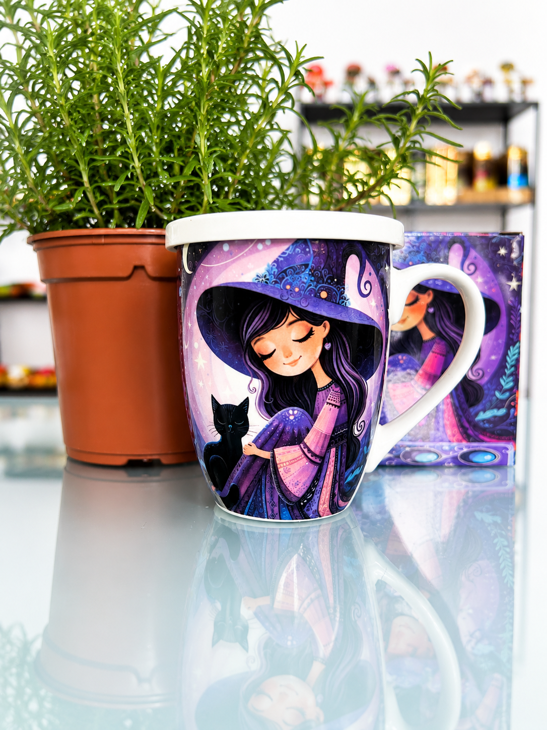 Taza brujita para infusiones