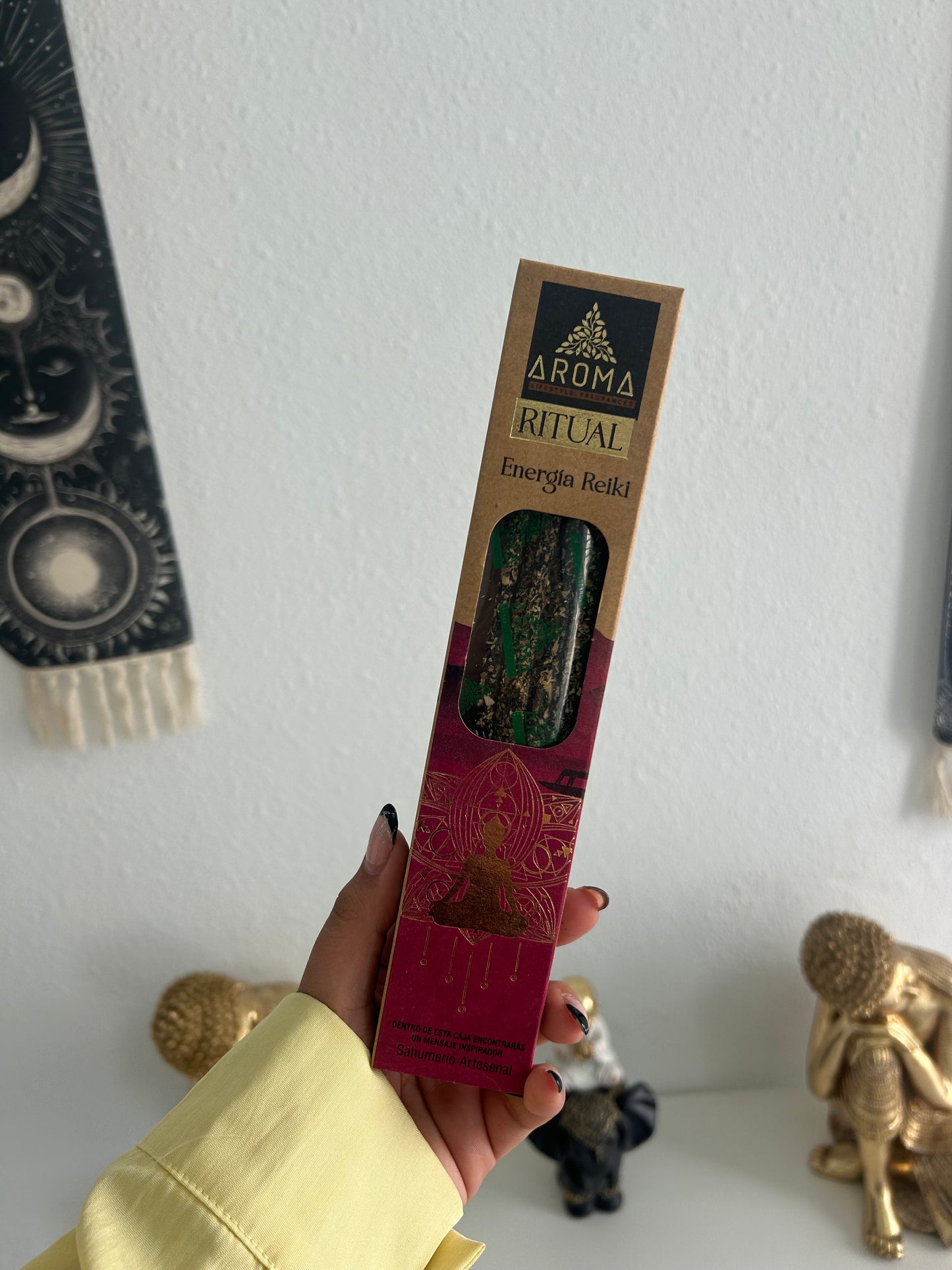 Incienso energía Reiki aroma