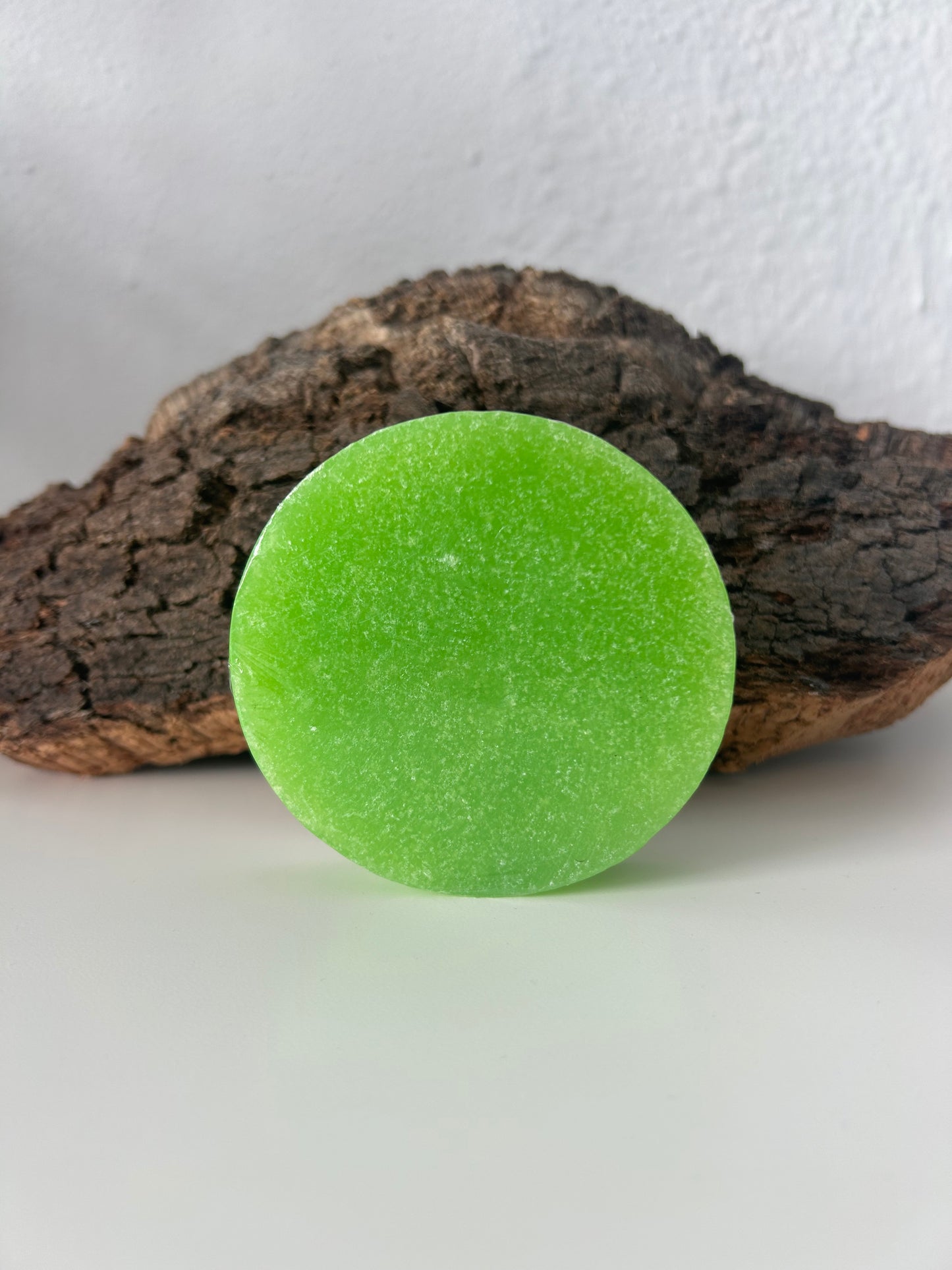 Jabón natural de aloe vera con esponja
