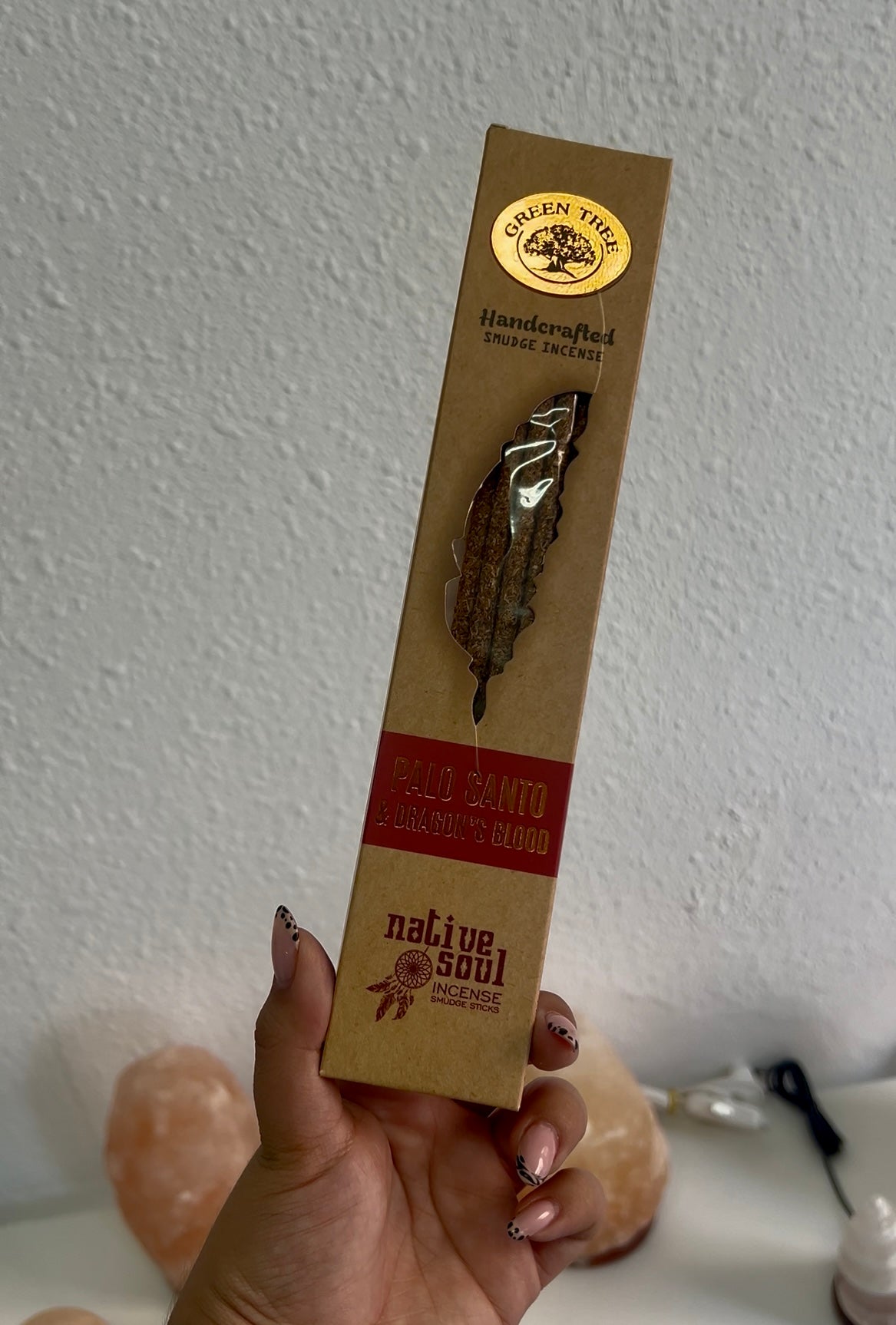 Incienso de sangre de dragón y palo santo
