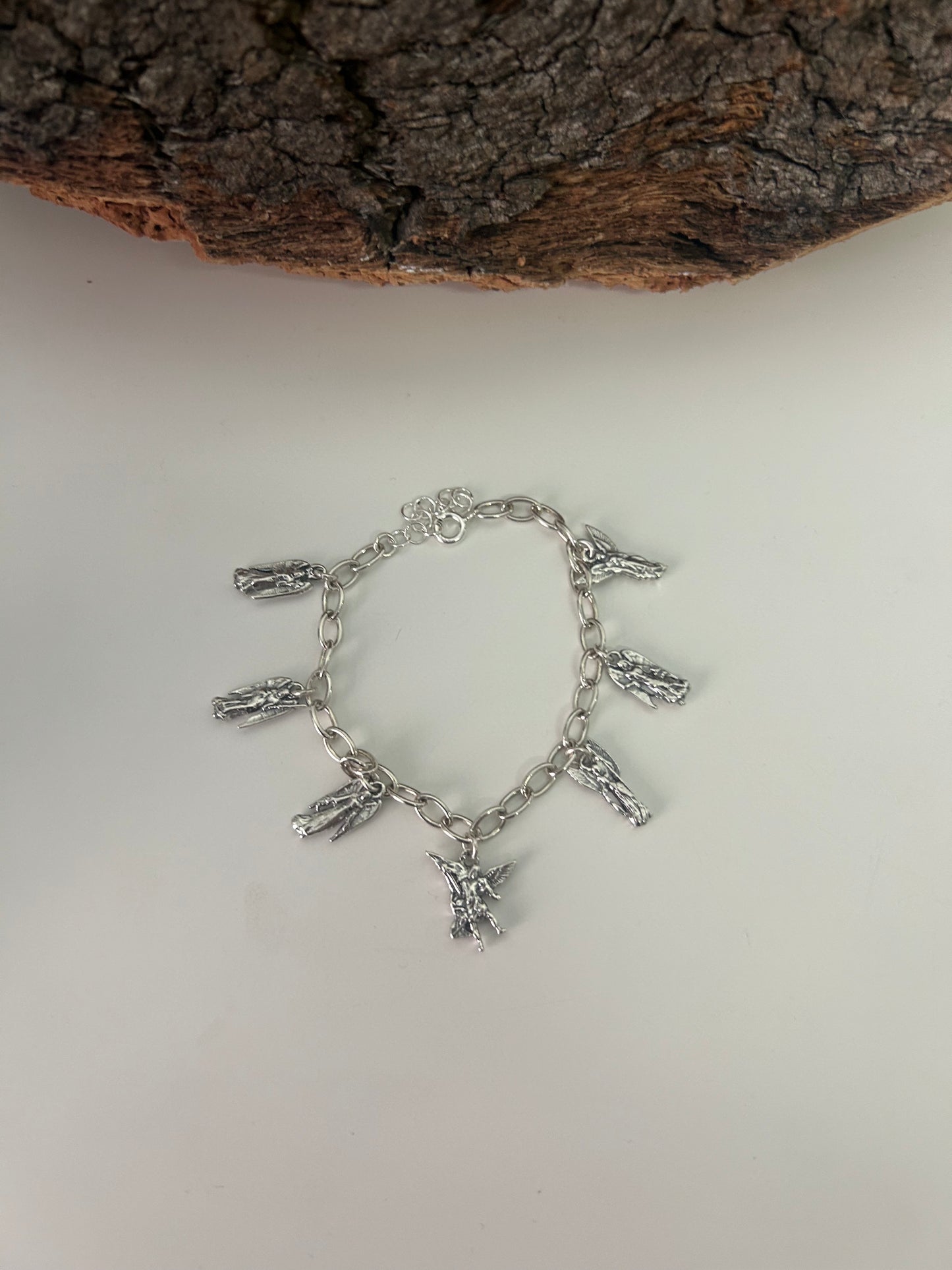 Pulsera de los 7 arcángeles (plata 925)