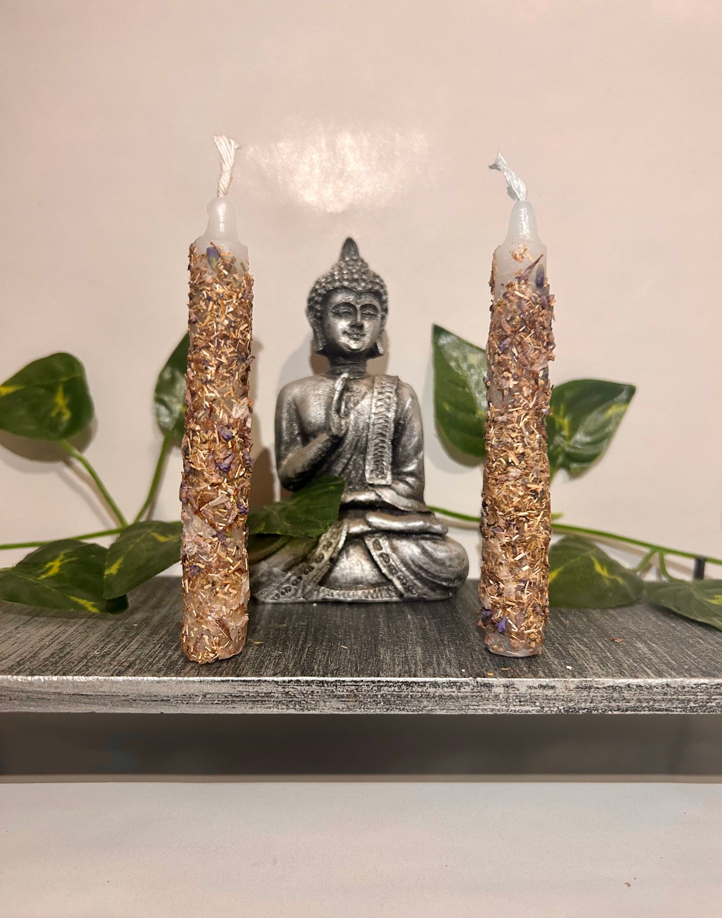 Vela ritualizada,atraer la calma.