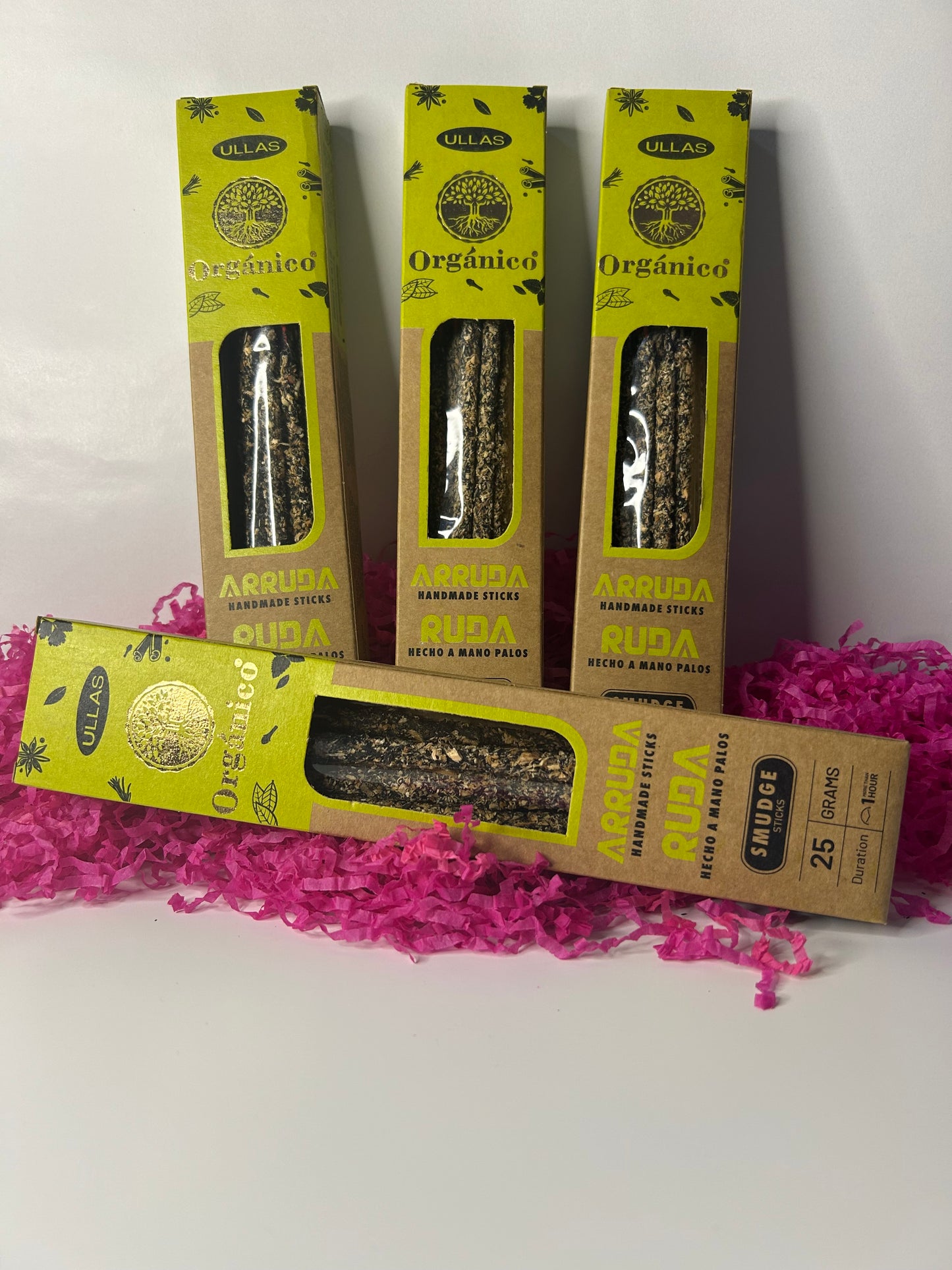 Incienso orgánico de ruda.