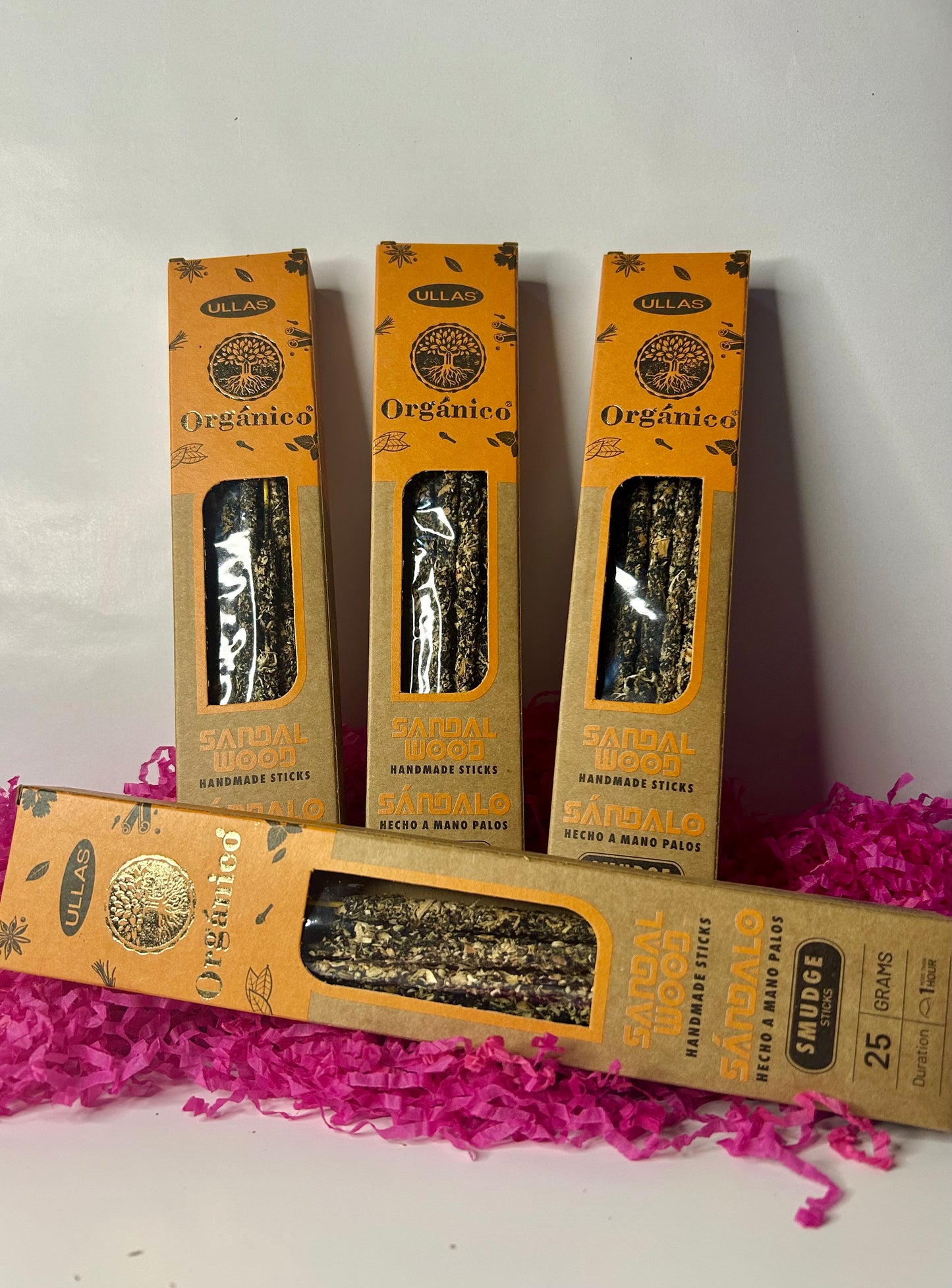 Incienso orgánico de sándalo