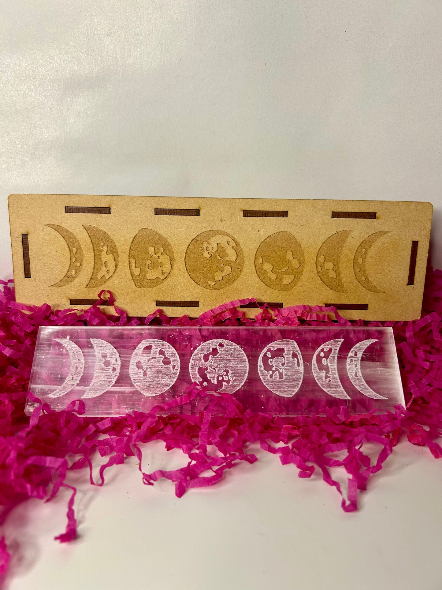 Placa Selenita Fases Lunares.