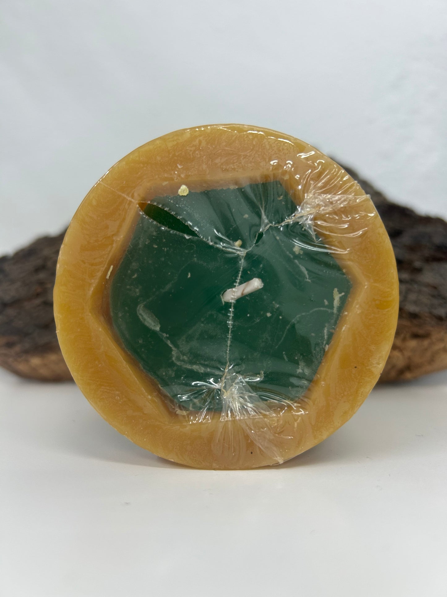 Velón doble carga miel y tomillo