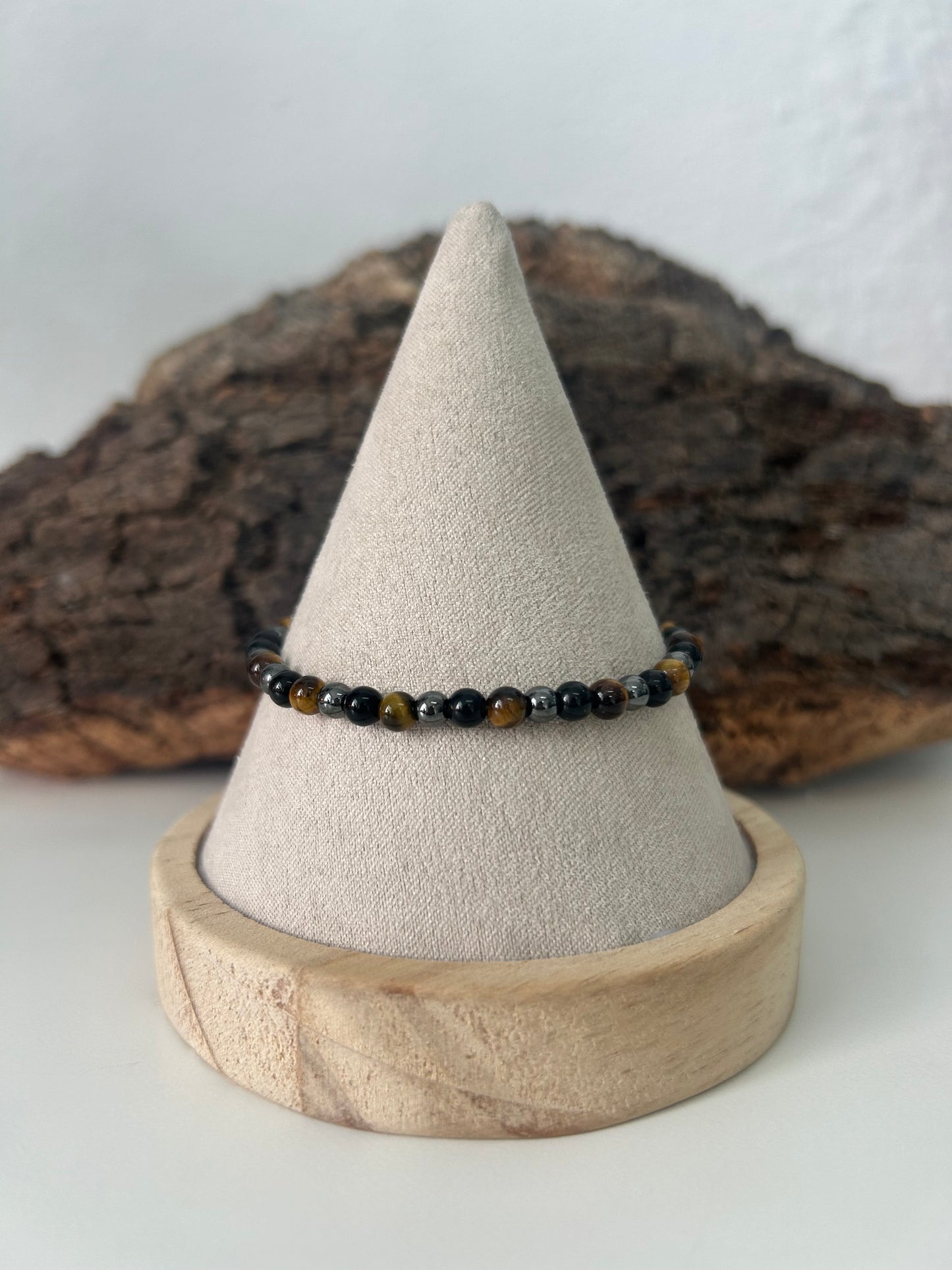 Pulsera triple protección 4mm