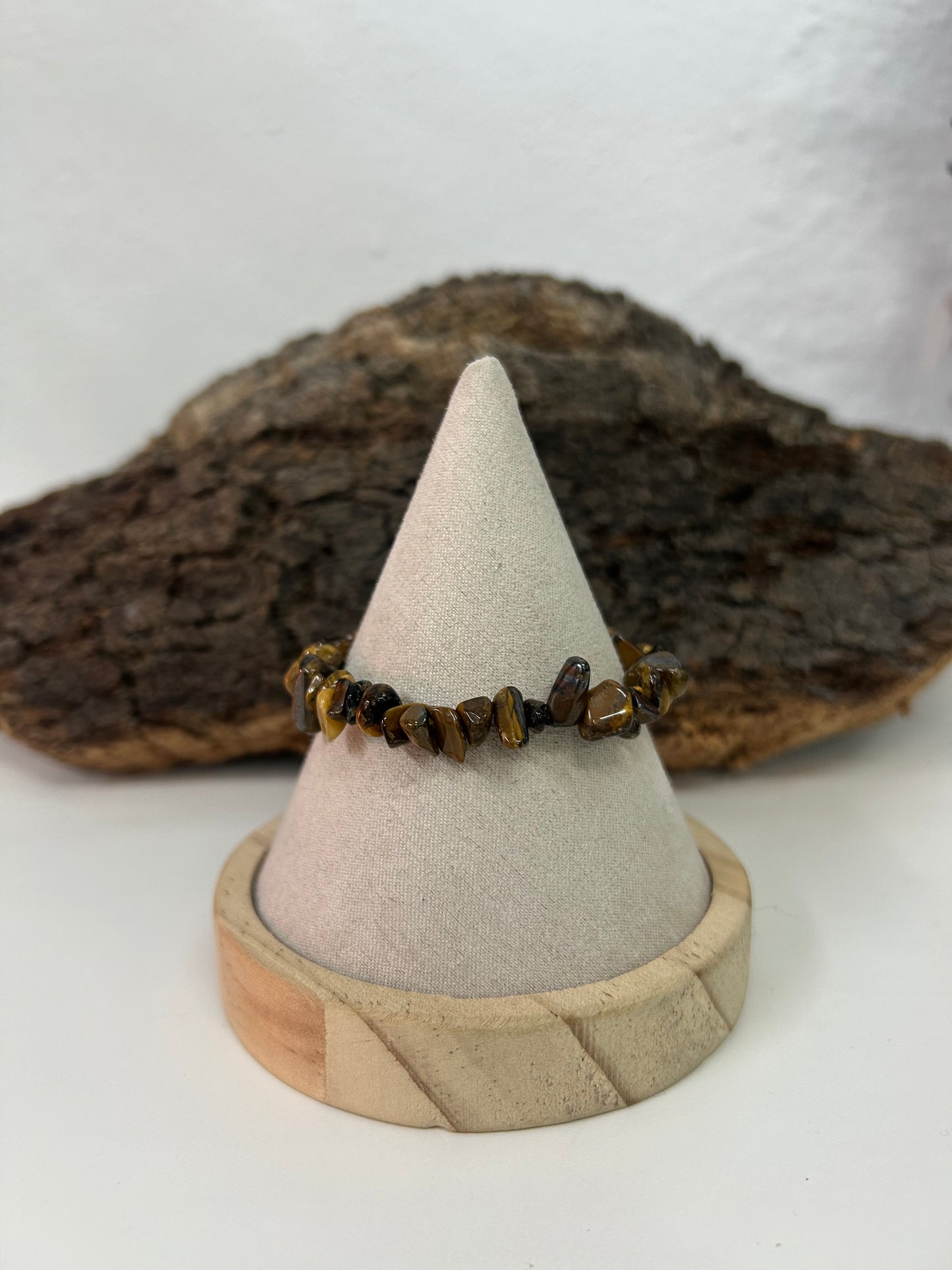Pulsera ojo de tigre chips