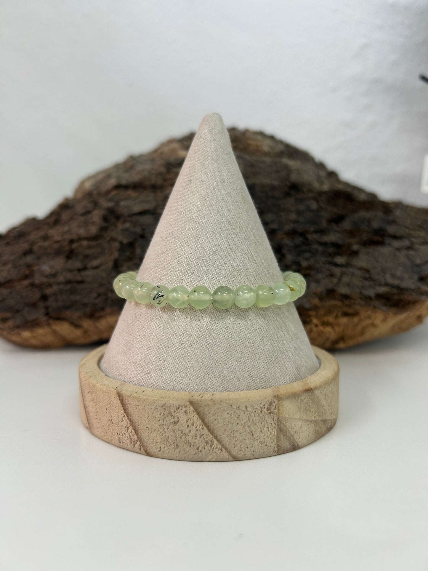 Pulsera prehnita 6mm