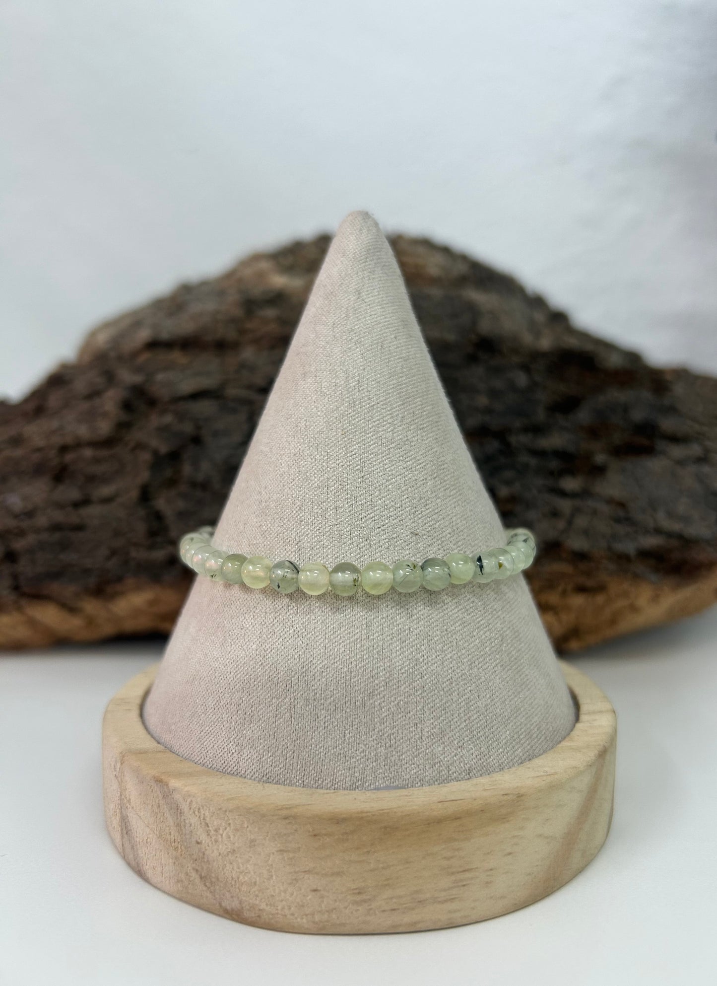 Pulsera prehnita 4mm
