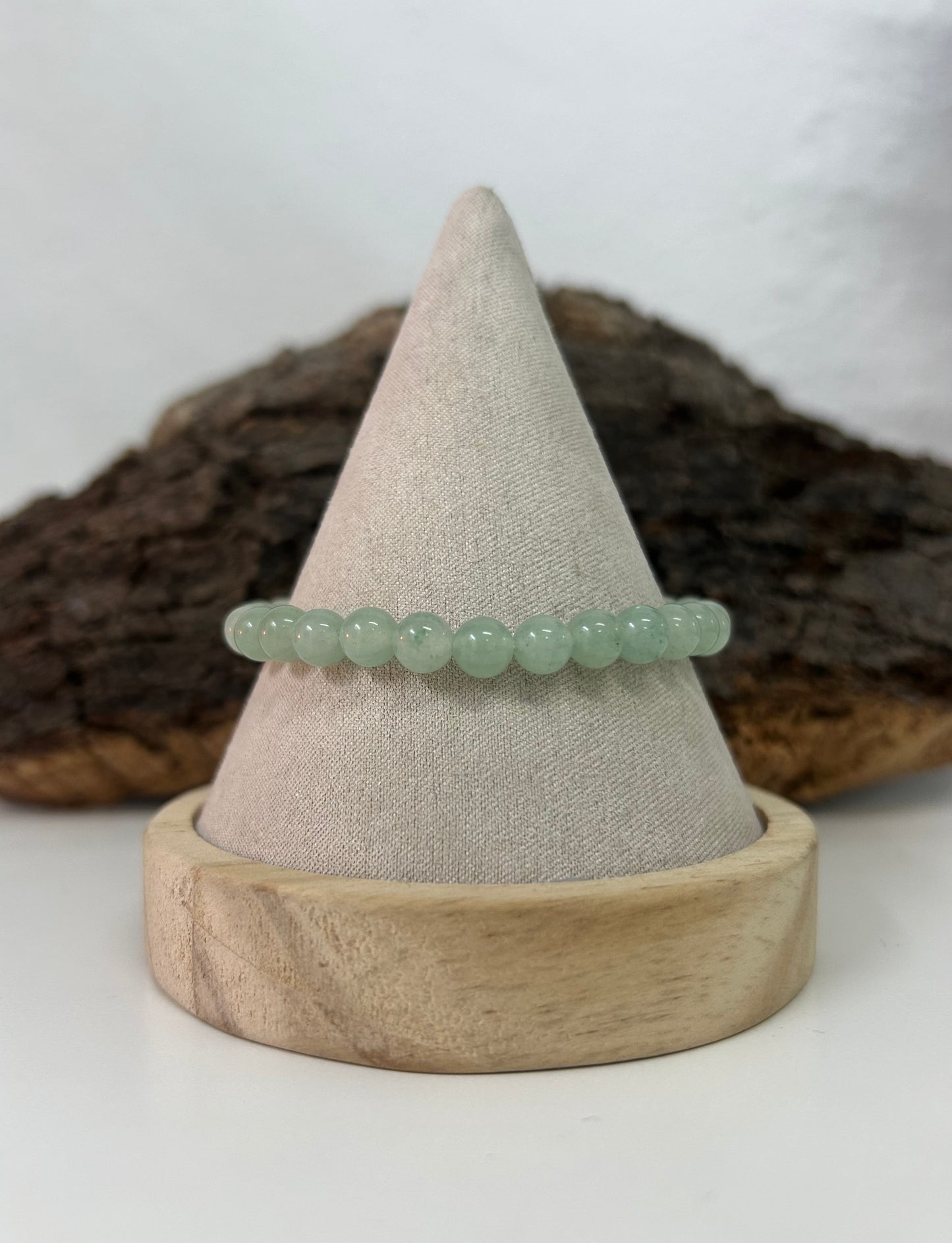 Pulsera aventurina verde 6mm