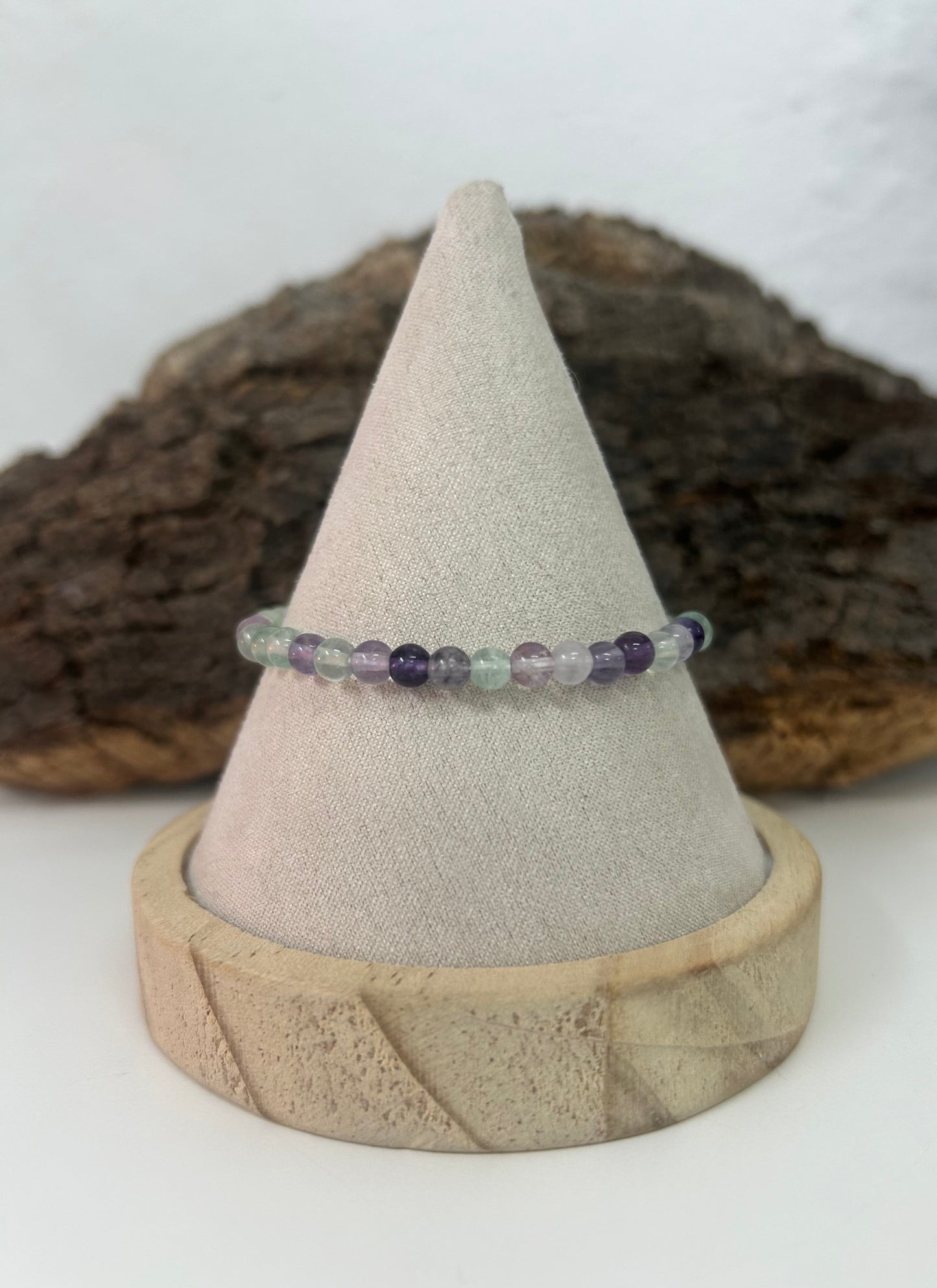 Pulsera fluorita 4mm