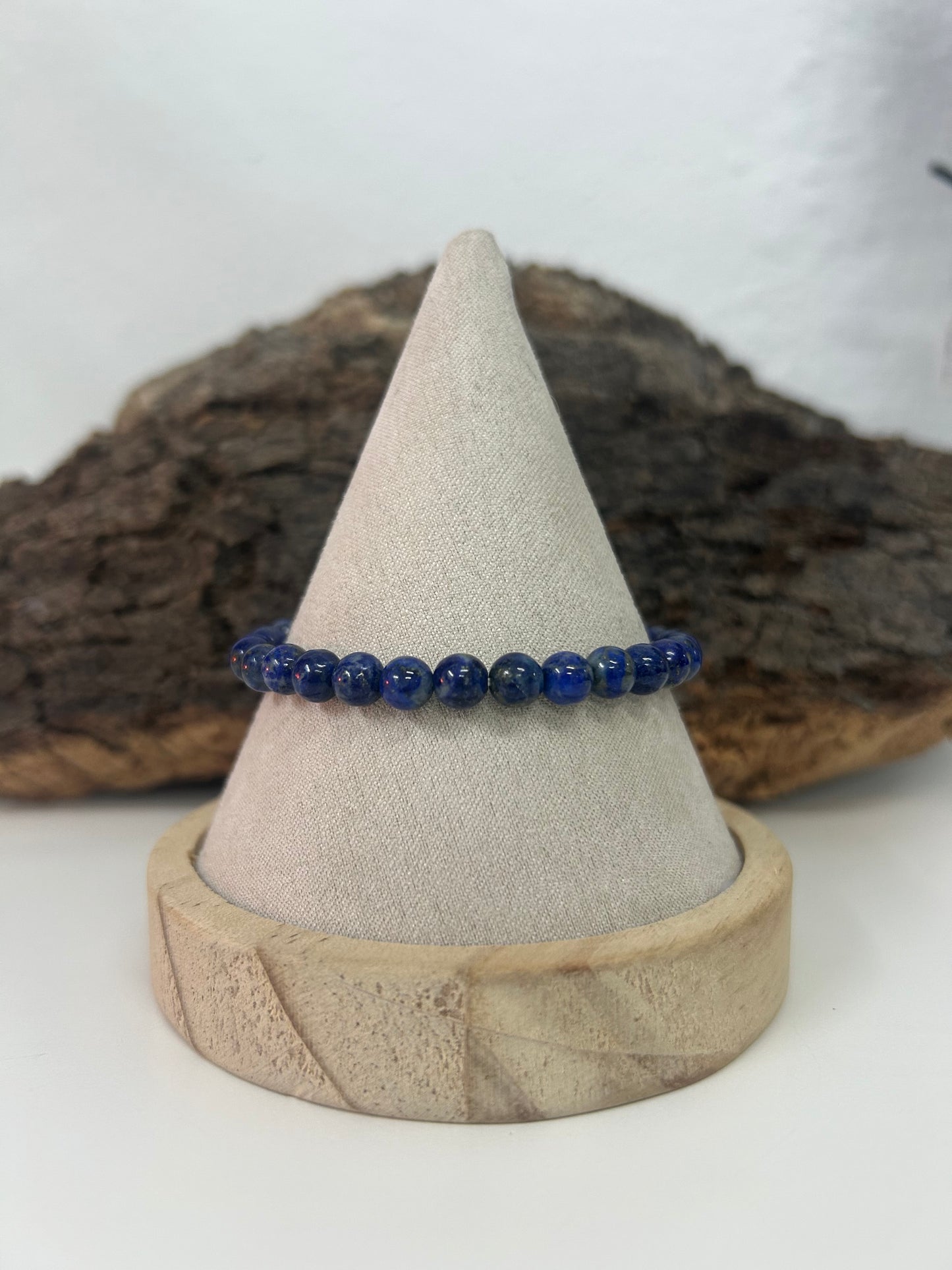 Pulsera lapislázuli 6mm