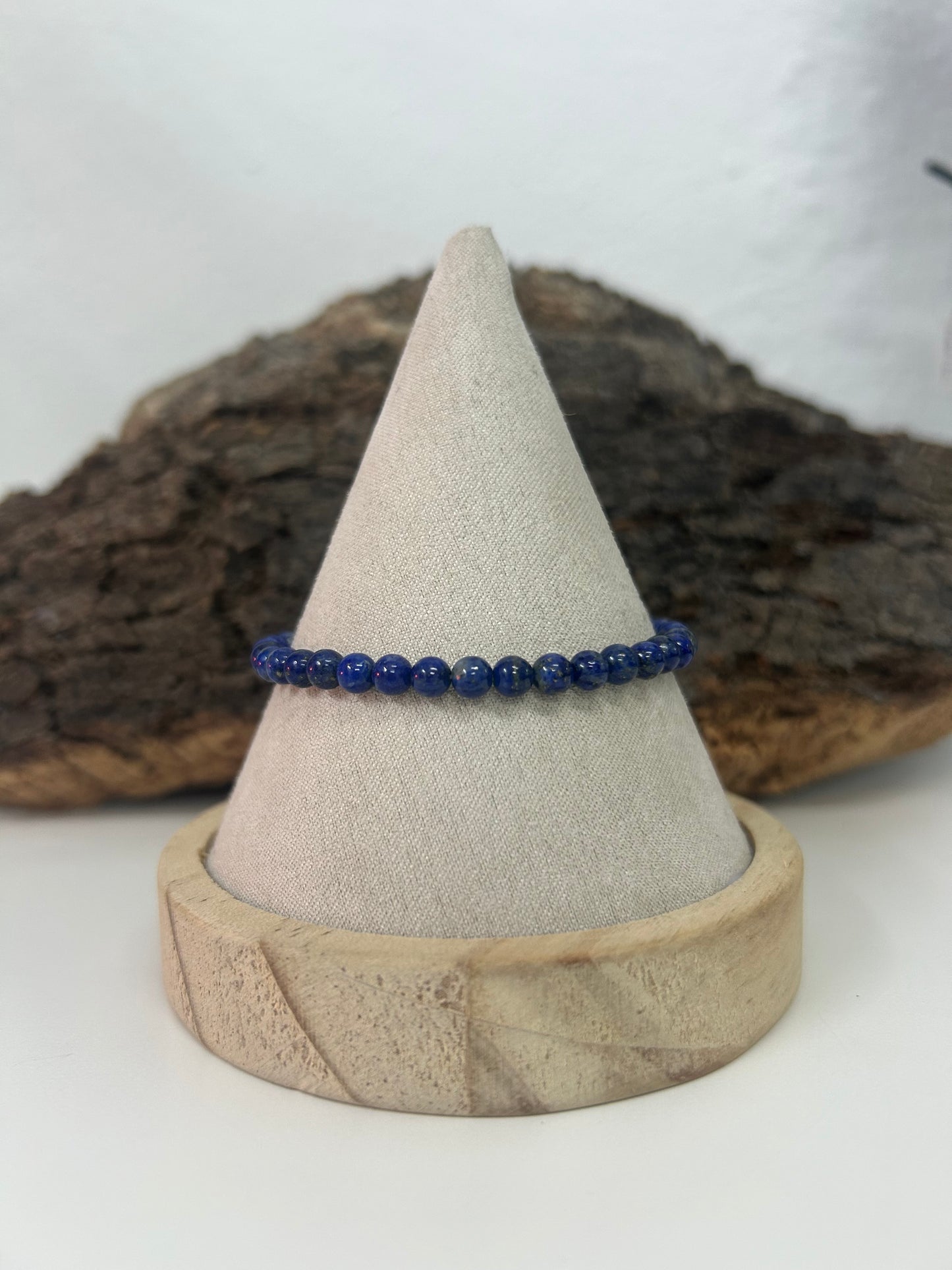 Pulsera lapislázuli 4mm