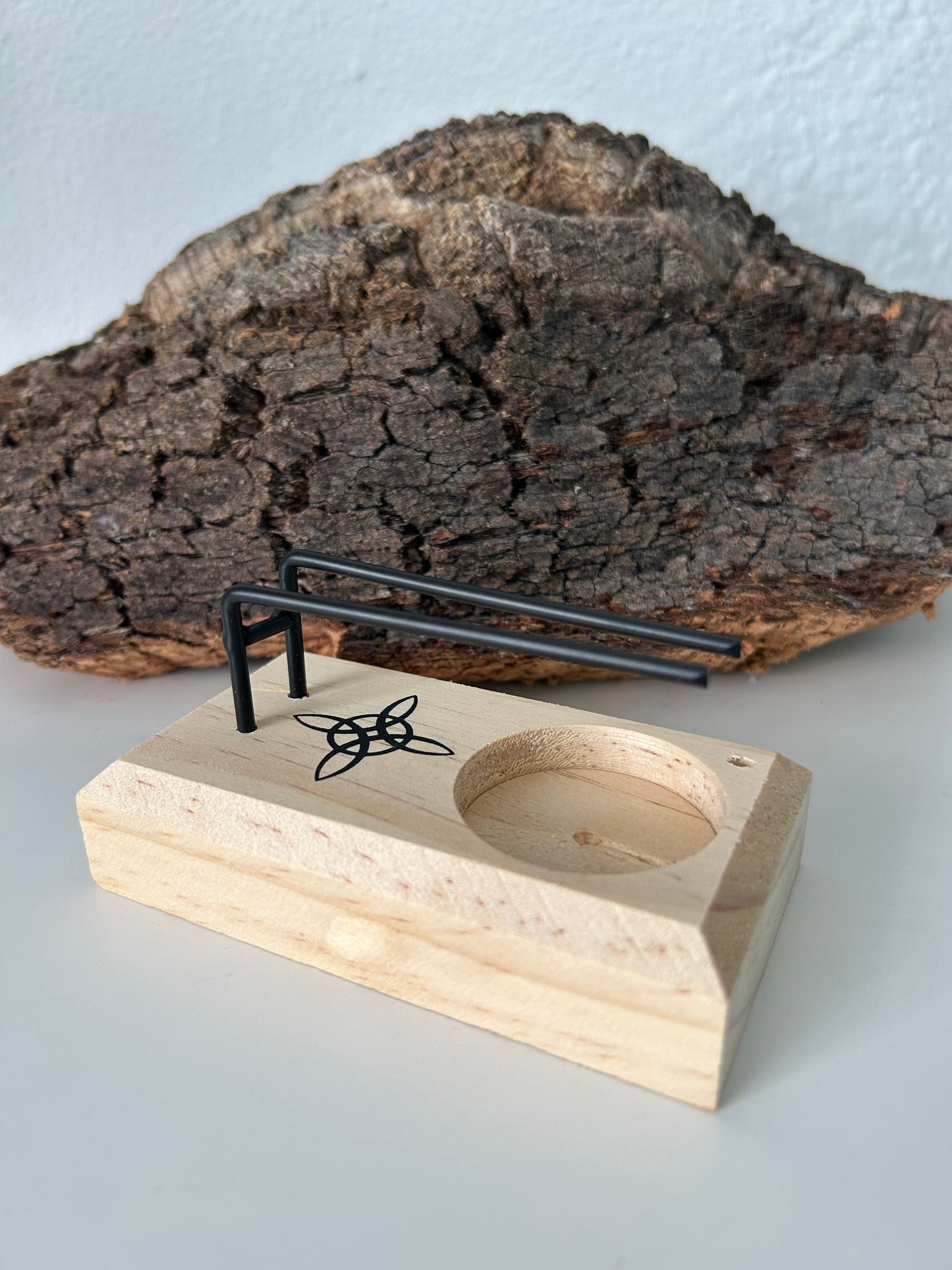 Quemador palo santo nudo de bruja