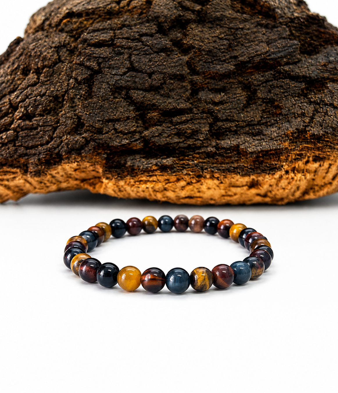 Pulsera triple ojo 6mm