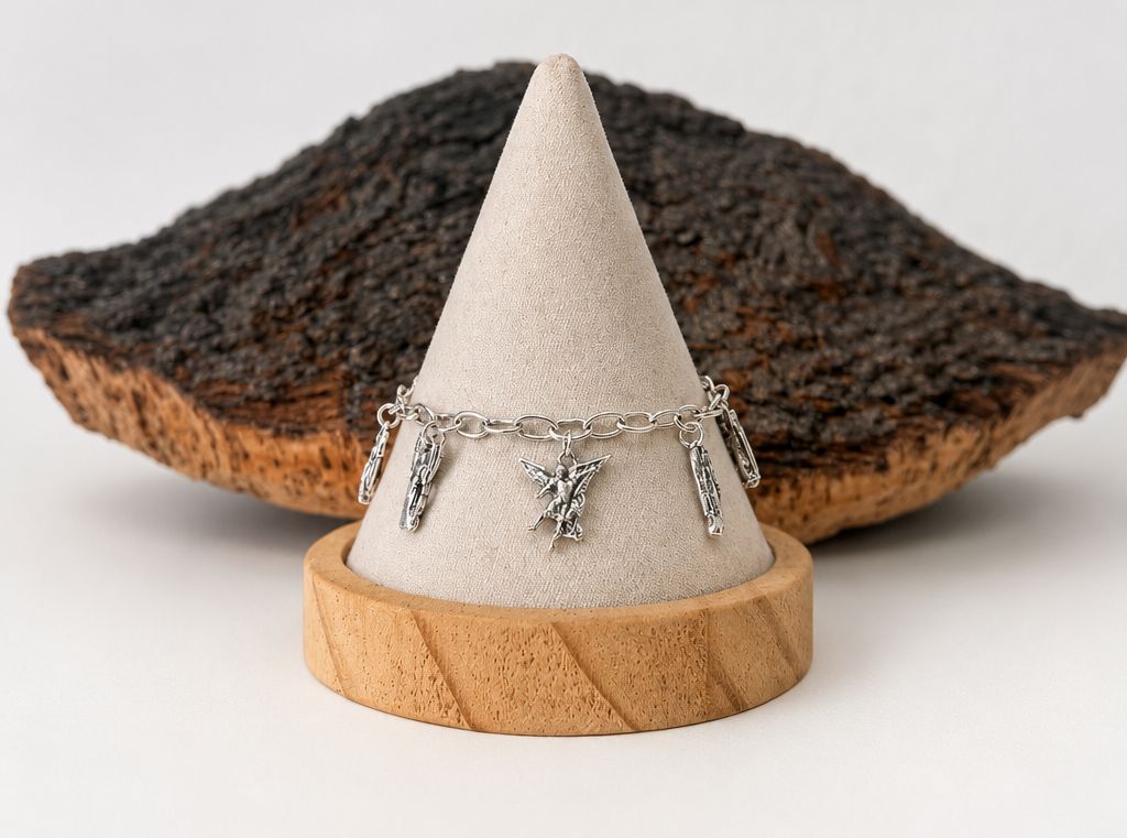 Pulsera de los 7 arcángeles (plata 925)