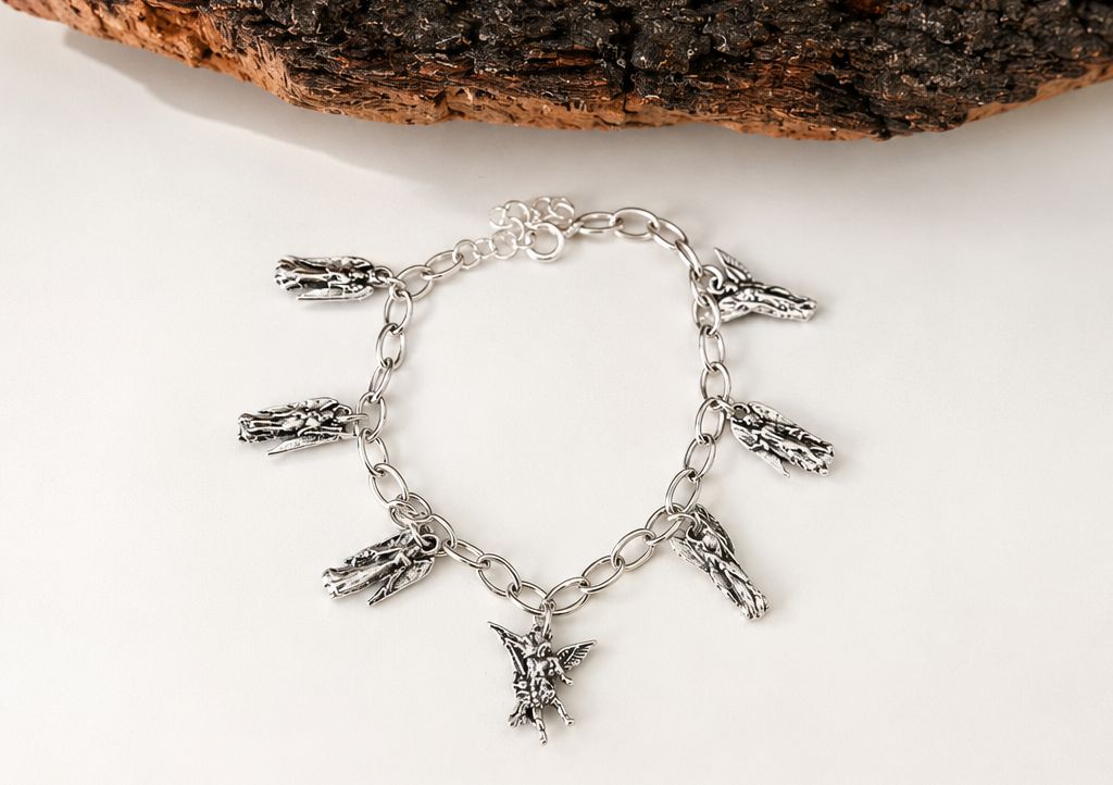 Pulsera de los 7 arcángeles (plata 925)