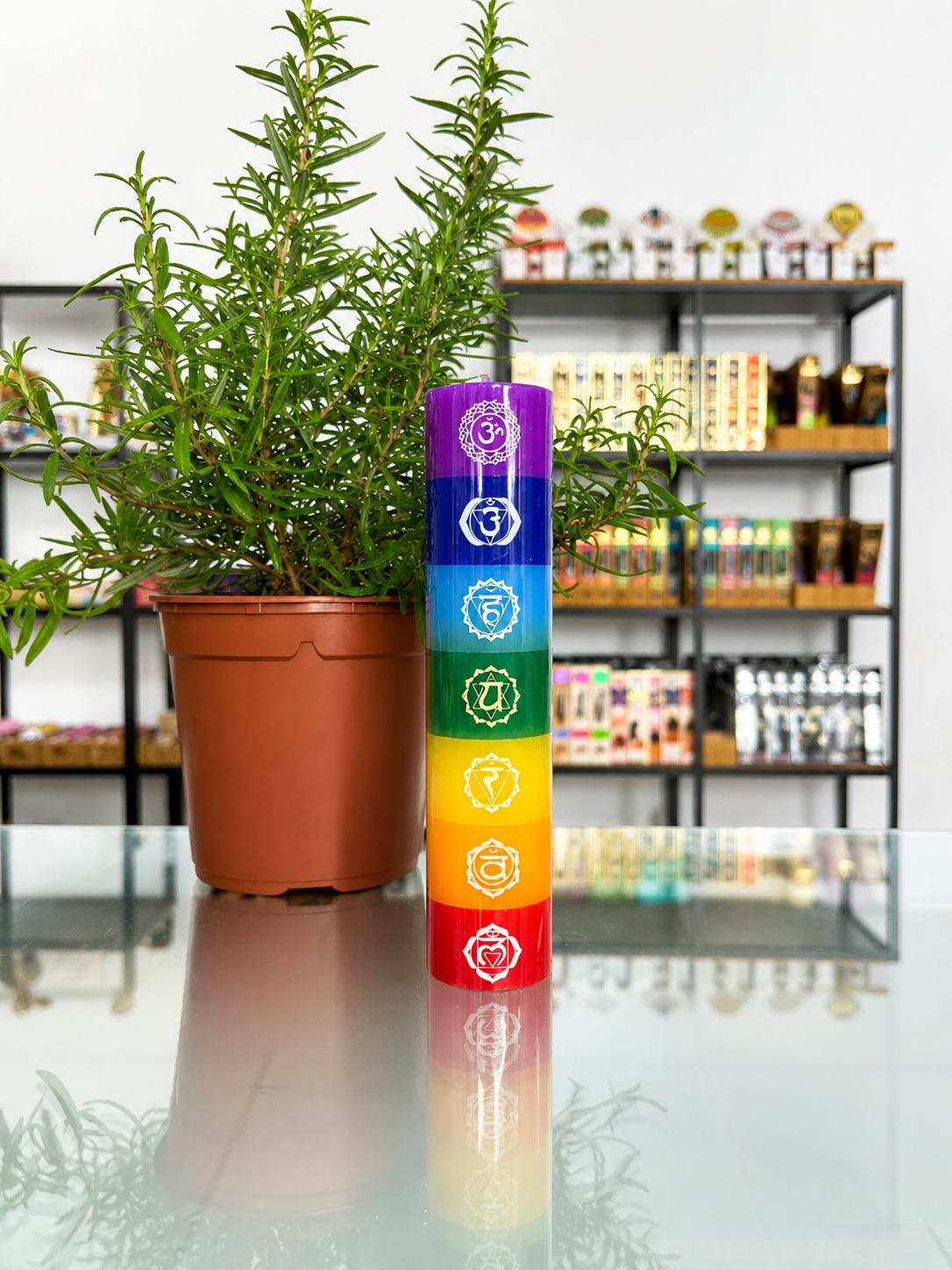 Velón 7 chakras