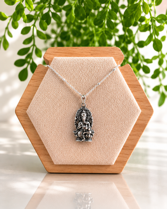 Colgante Ganesha (plata 925)