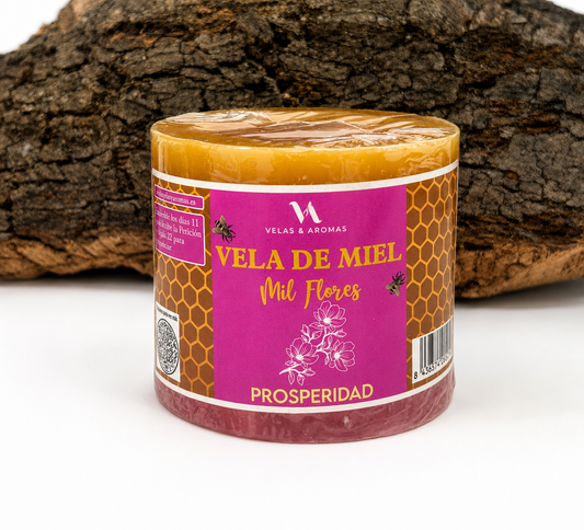 Velón de miel y mil flores