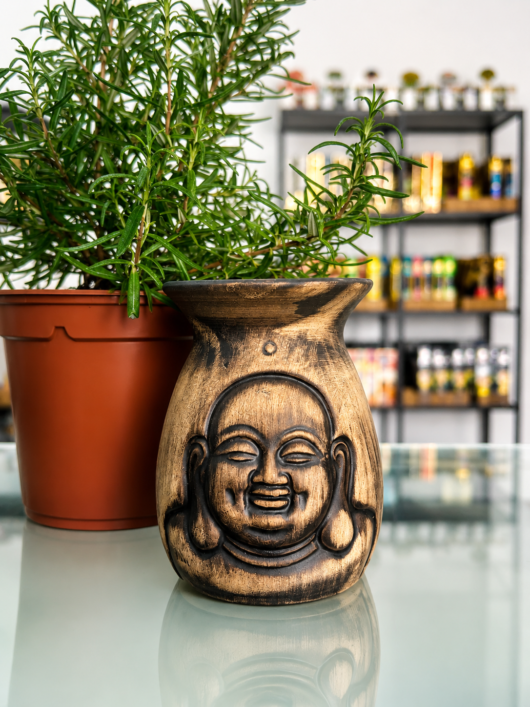 Quemador aceite buda