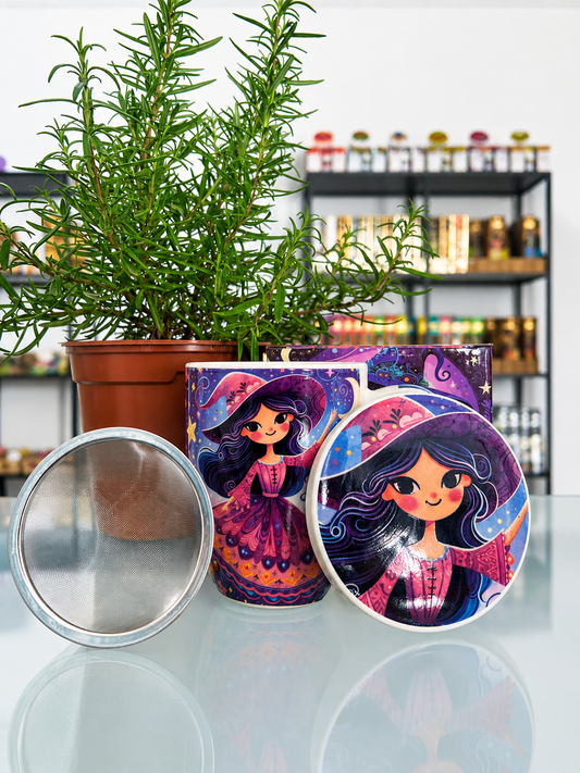 Taza de brujita para infusiones