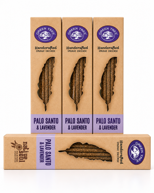 Incienso de palo santo y lavanda