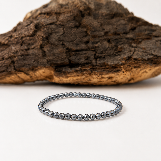 Pulsera elástica de terahercio facetado