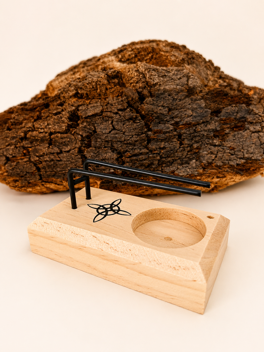 Quemador palo santo nudo de bruja