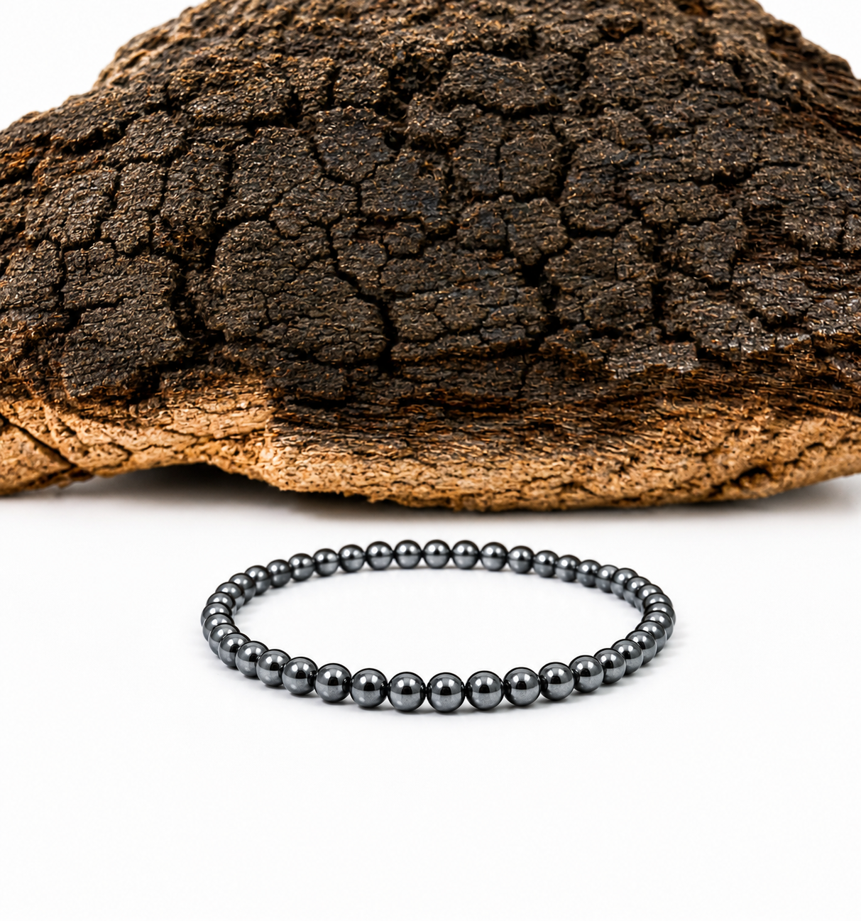 Pulsera hematita 4mm