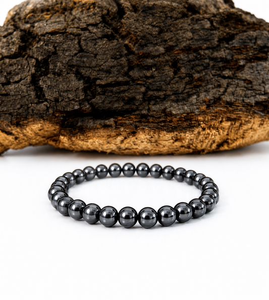 Pulsera hematita 6mm