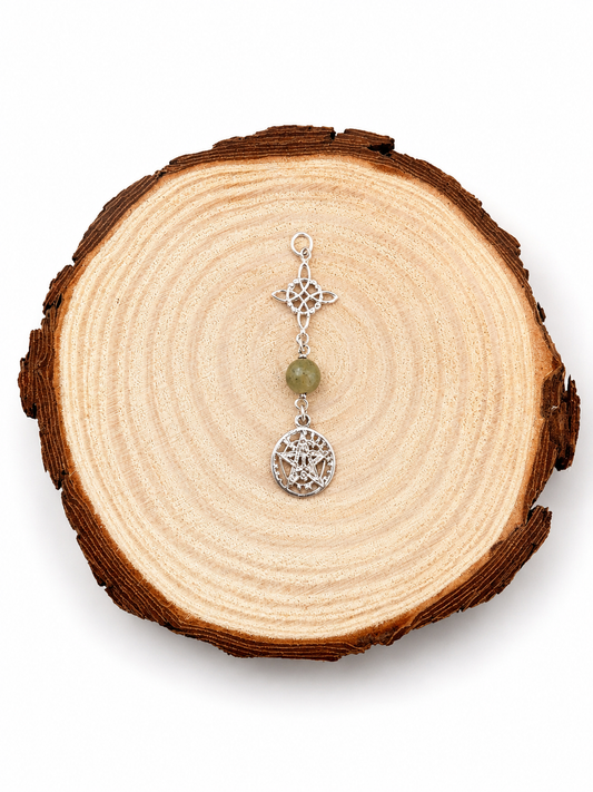 Doble protección con labradorita (plata 925)