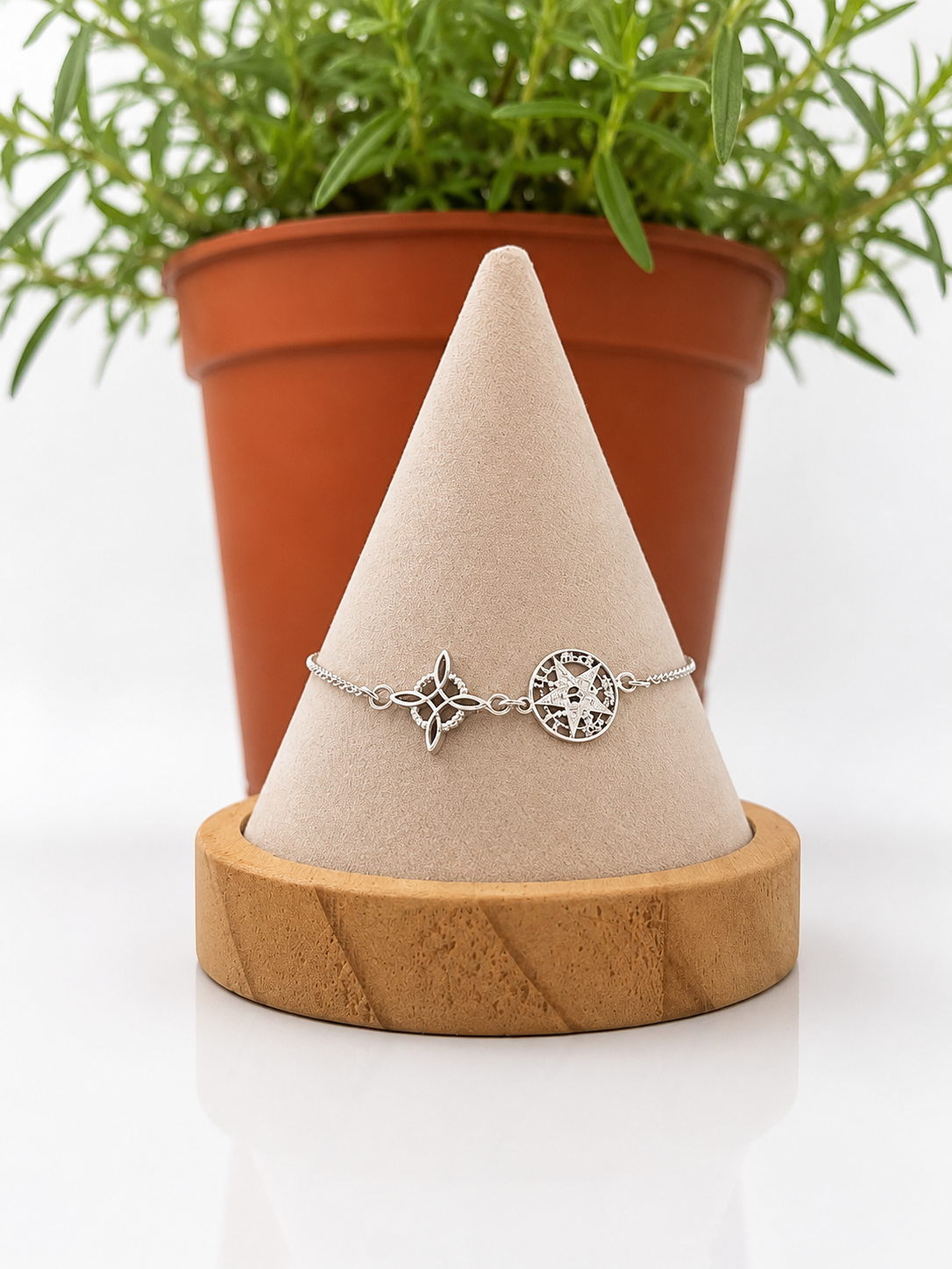 Pulsera doble protección (plata 925)
