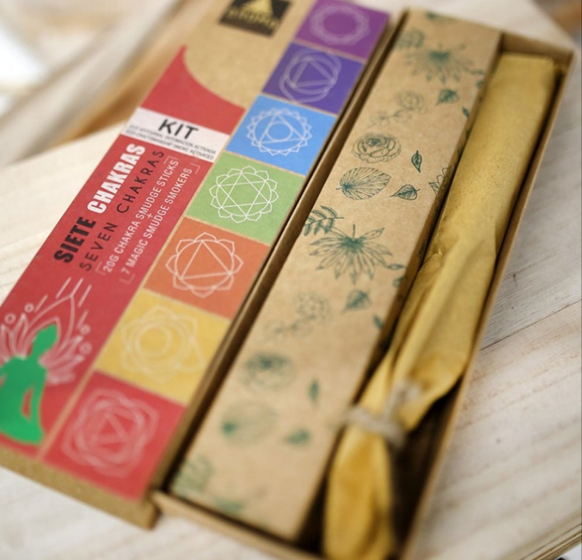 Kit siete Chakras.