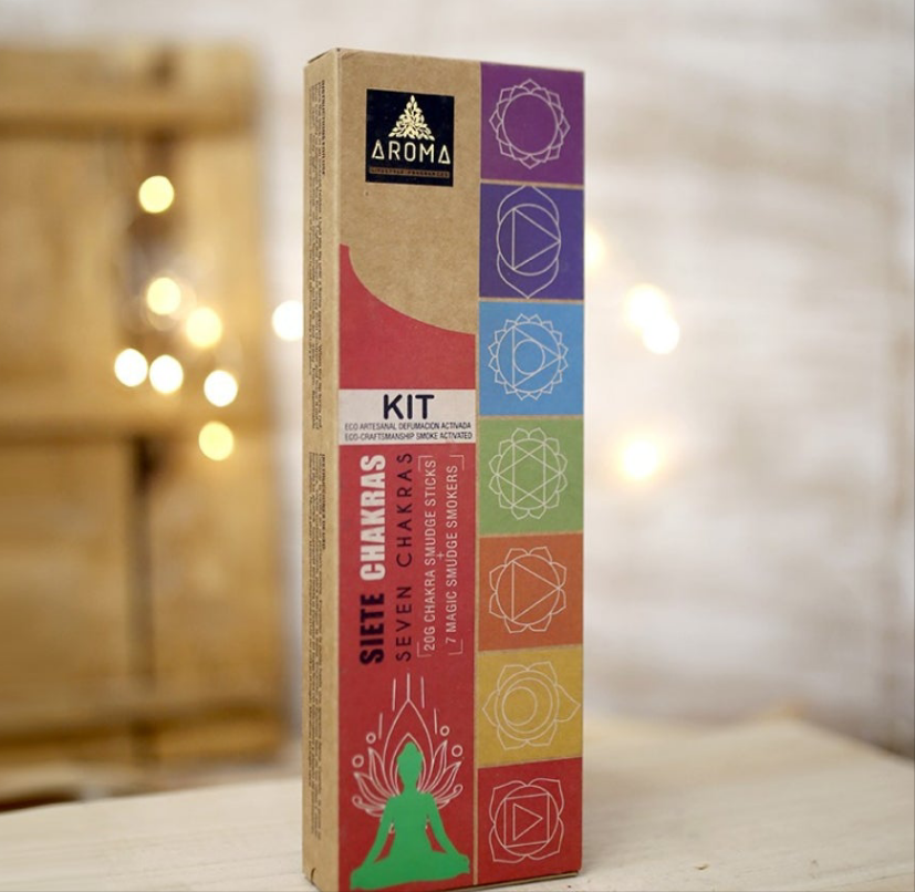 Kit siete Chakras.