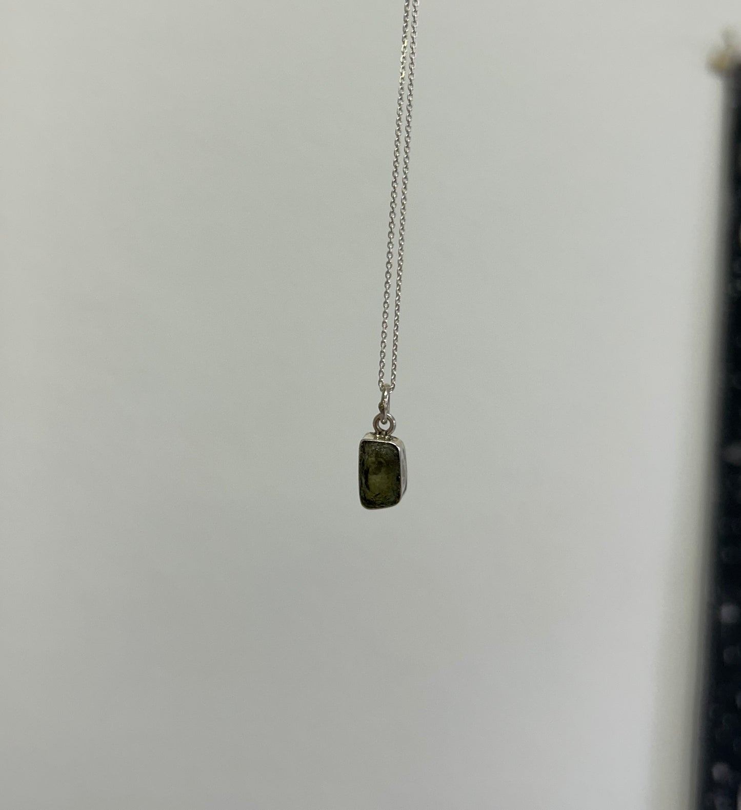 Moldavita 1'3gr (plata 925)