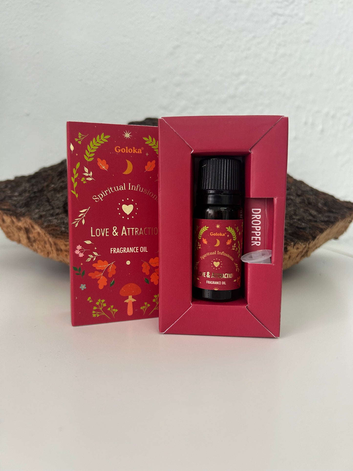 Aceite amor y atracción