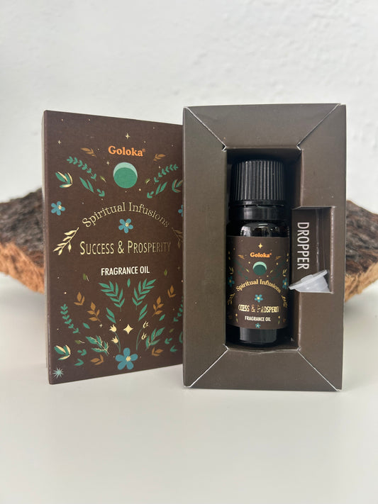 Aceite éxito y prosperidad