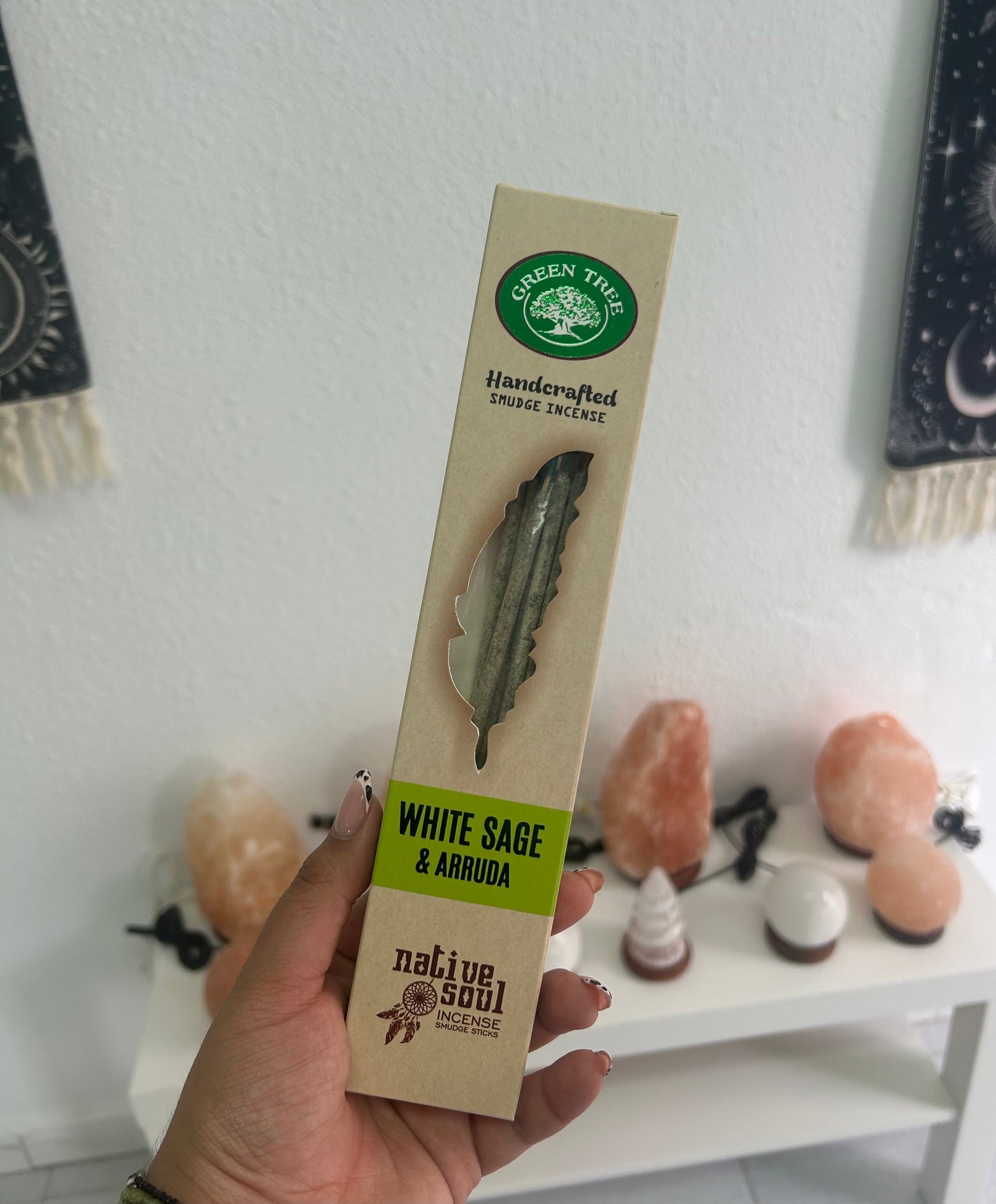 Incienso de salvia blanca y ruda