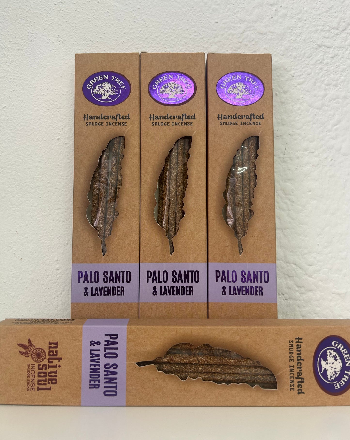 Incienso de palo santo y lavanda