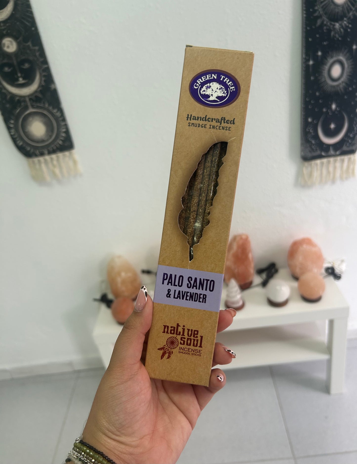 Incienso de palo santo y lavanda