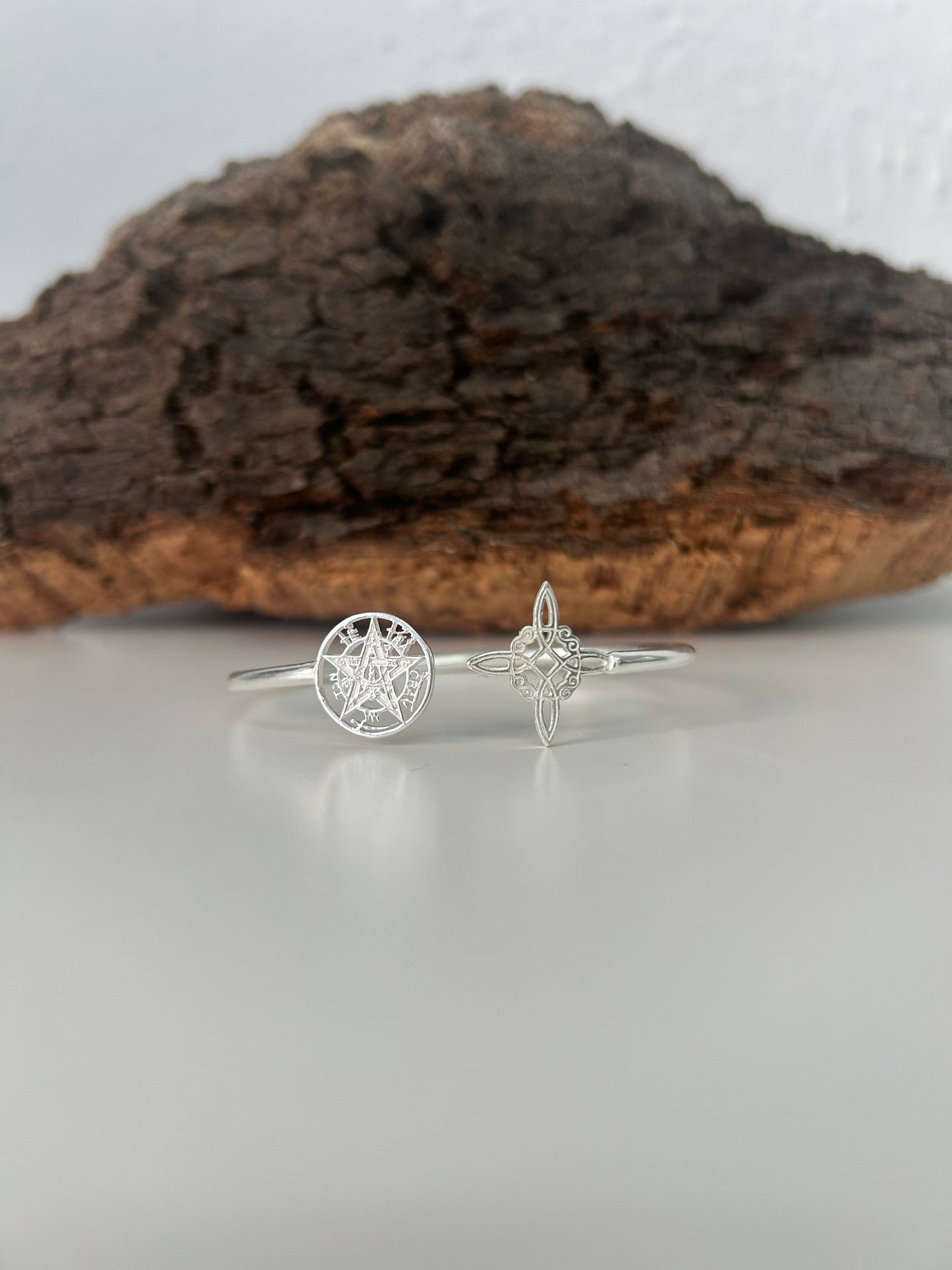 Brazalete doble protección (plata 925)