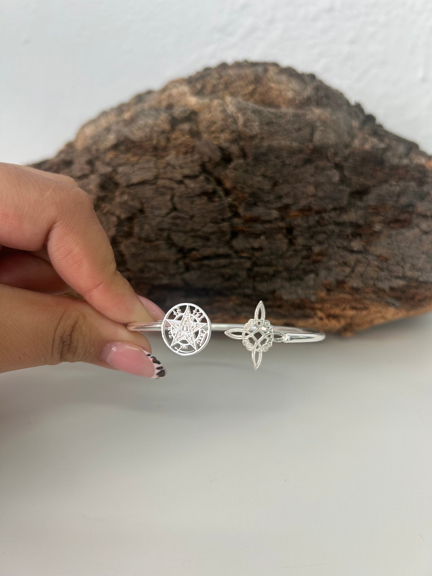 Brazalete doble protección (plata 925)