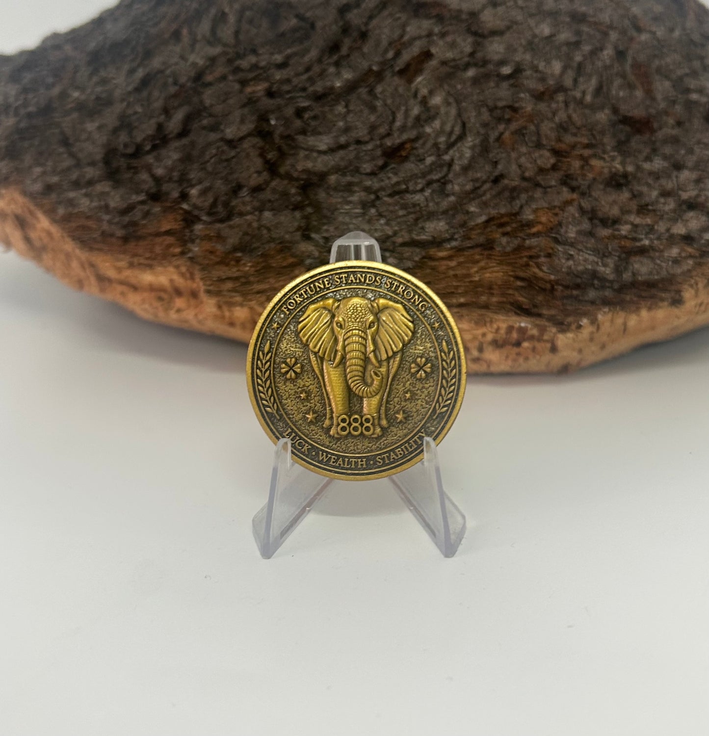 Moneda talisman suerte, éxito y abundancia