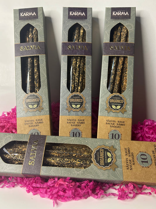 Incienso orgánico de salvia
