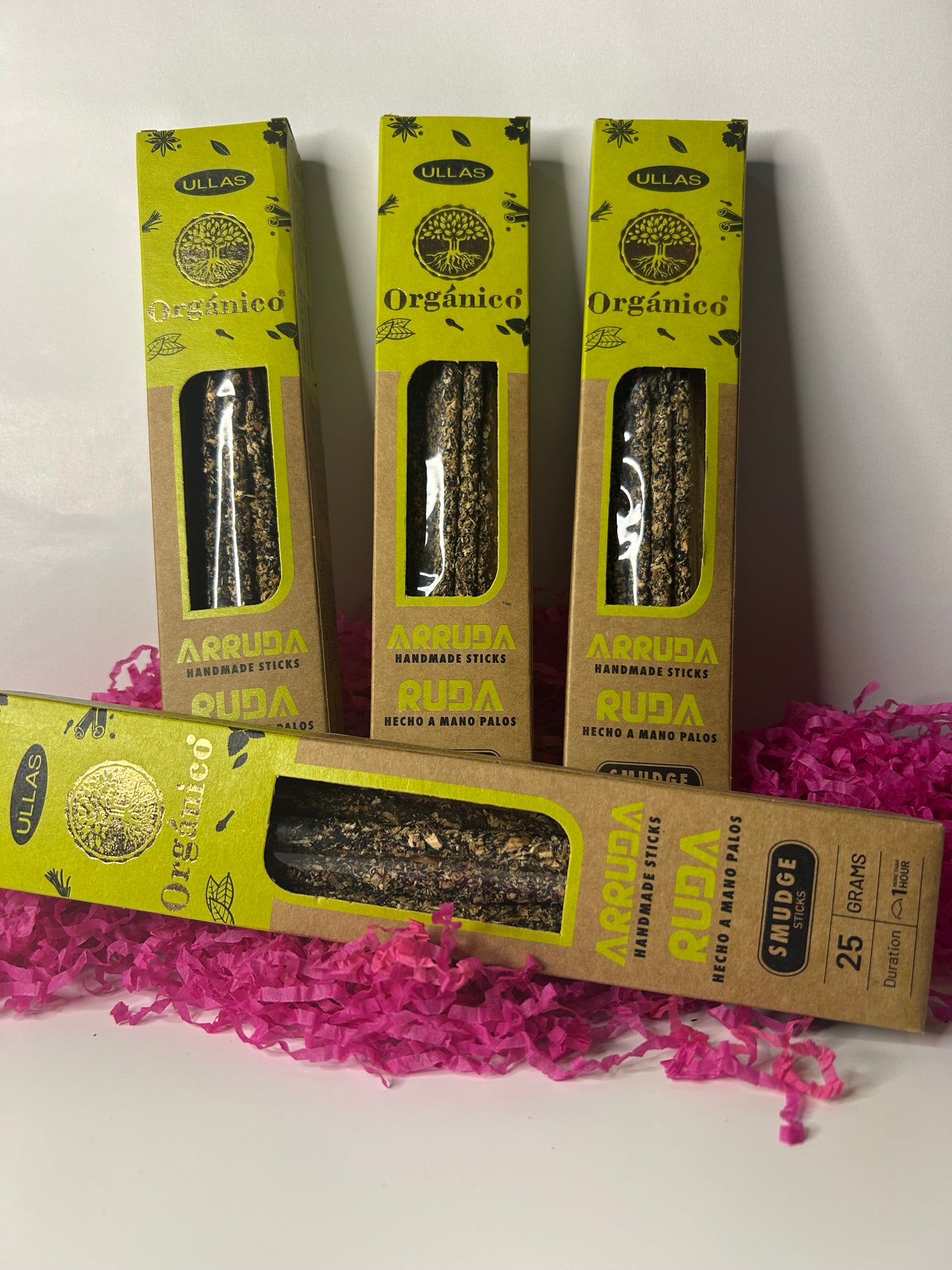 Incienso orgánico de ruda.