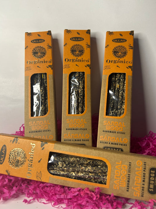 Incienso orgánico de sándalo