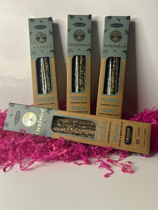 Incienso orgánico de yagra